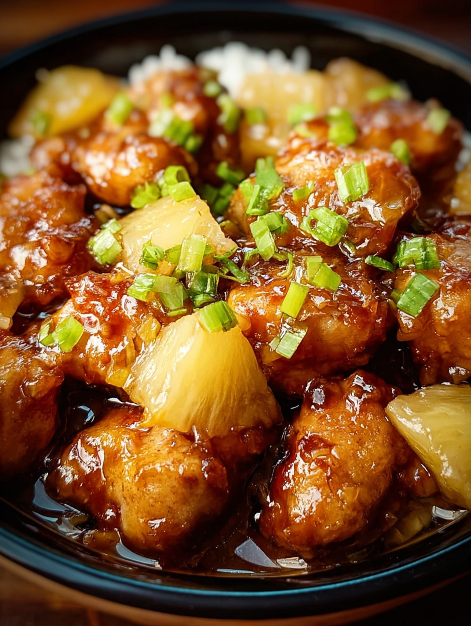 Brown Sugar Pineapple Chicken