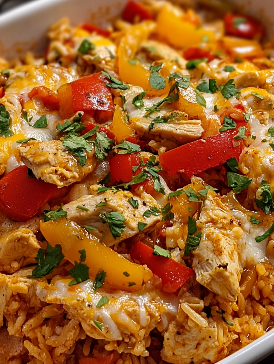 Chicken Fajita Casserole