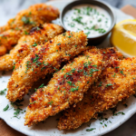 Crispy Oven Baked Chicken Tenders