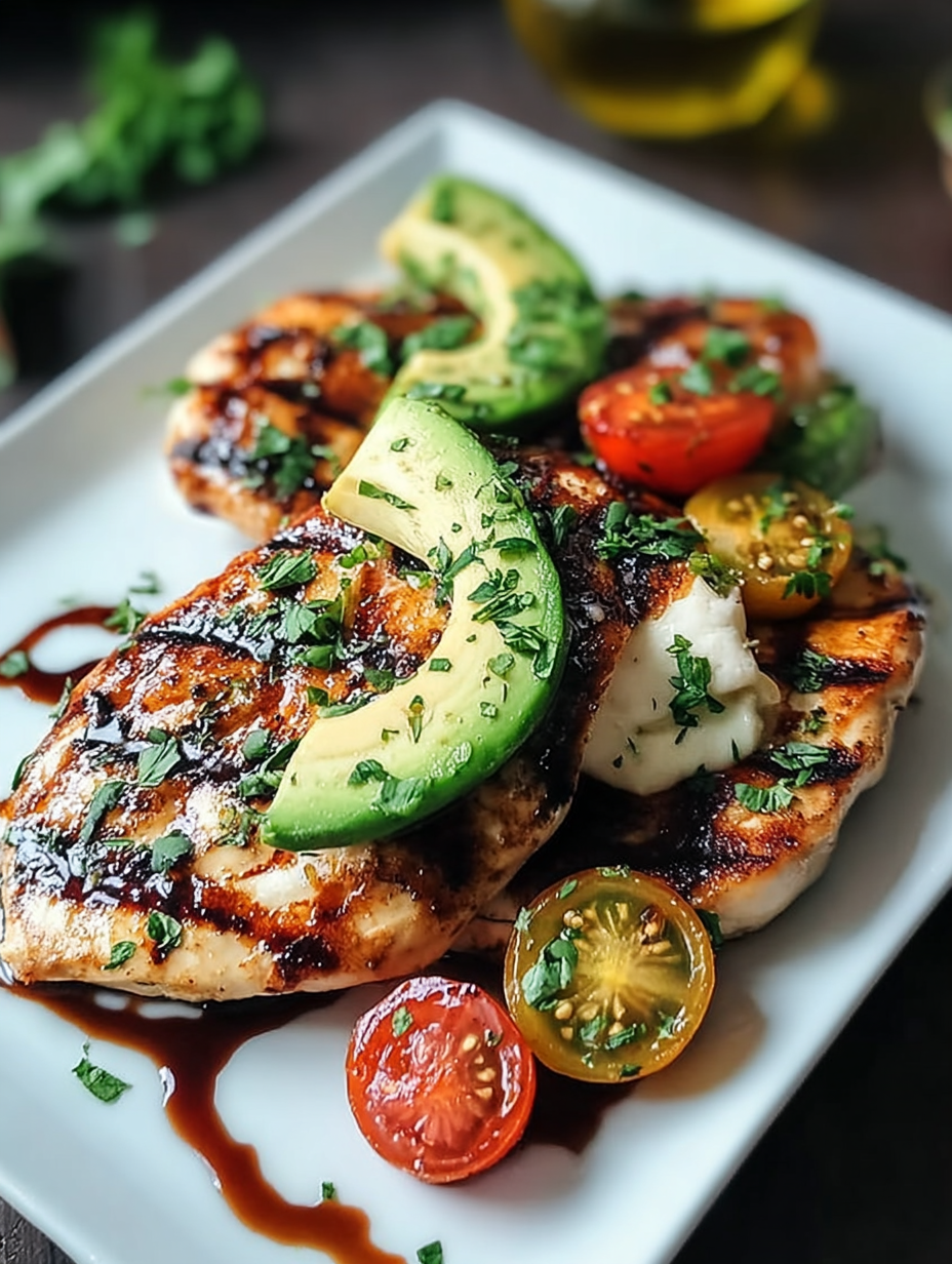 Grilled California Avocado Chicken