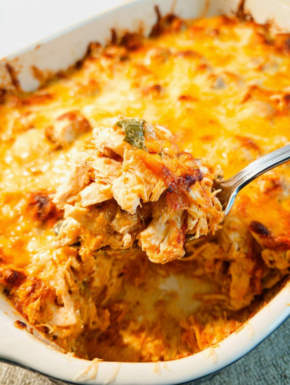 Keto Mexican Chicken Casserole