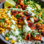 Street Corn Chicken Rice Bowl (40g Protein)