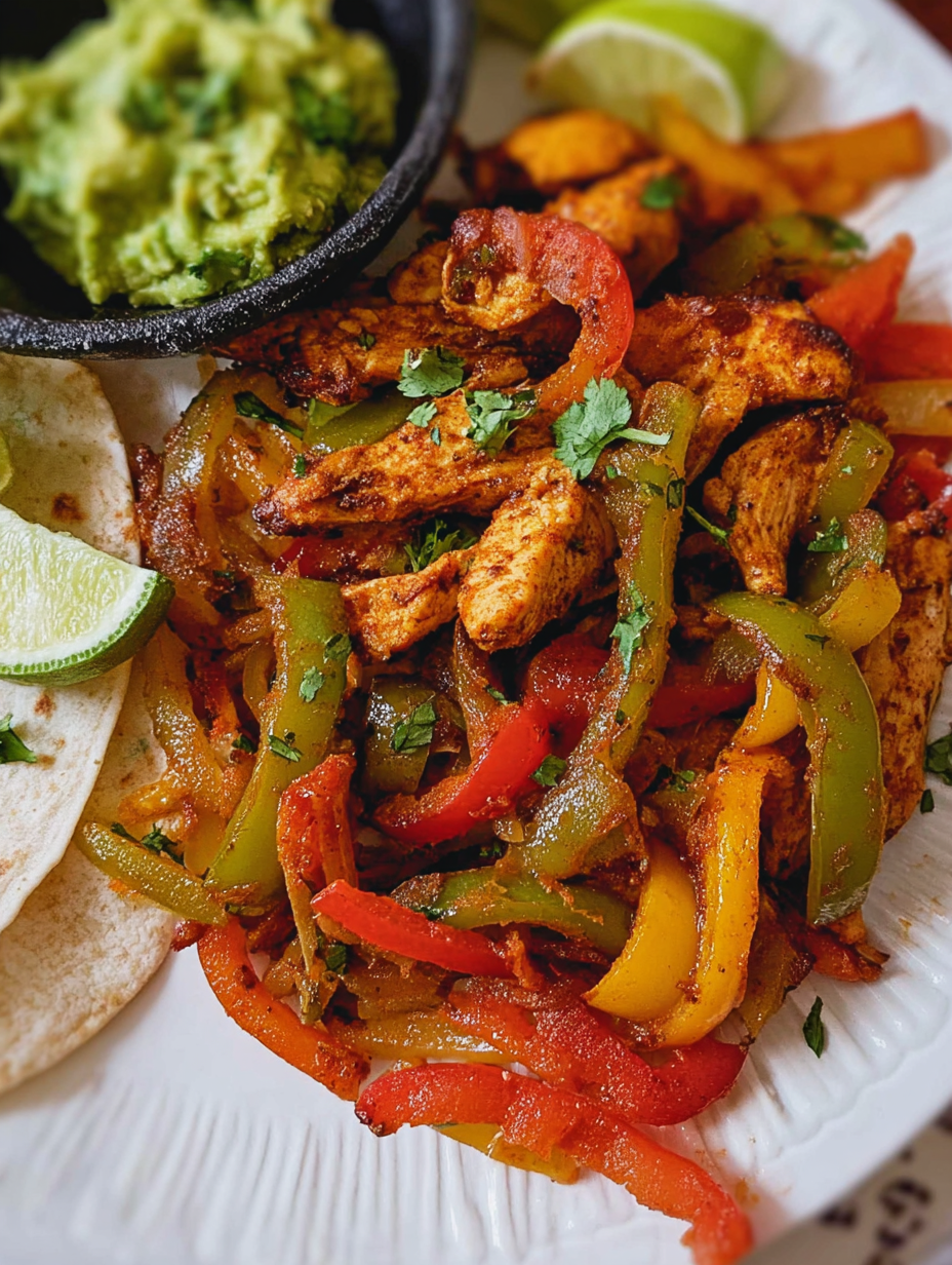 Air Fryer Chicken Fajitas
