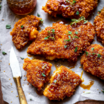 Baked Crunchy Hot Honey Chicken
