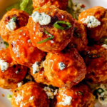 Buffalo Chicken Meatballs