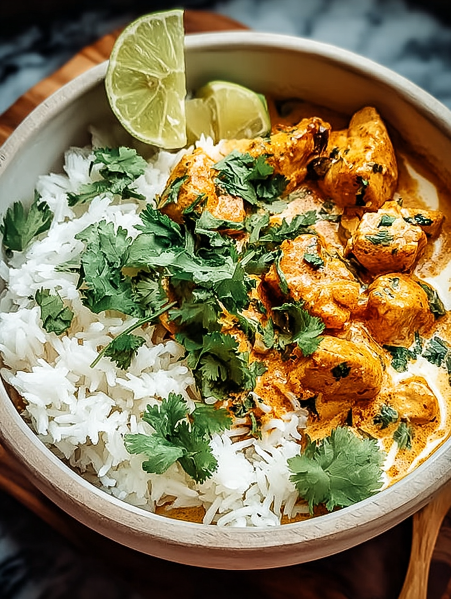 Coconut Chicken Rice Bowl