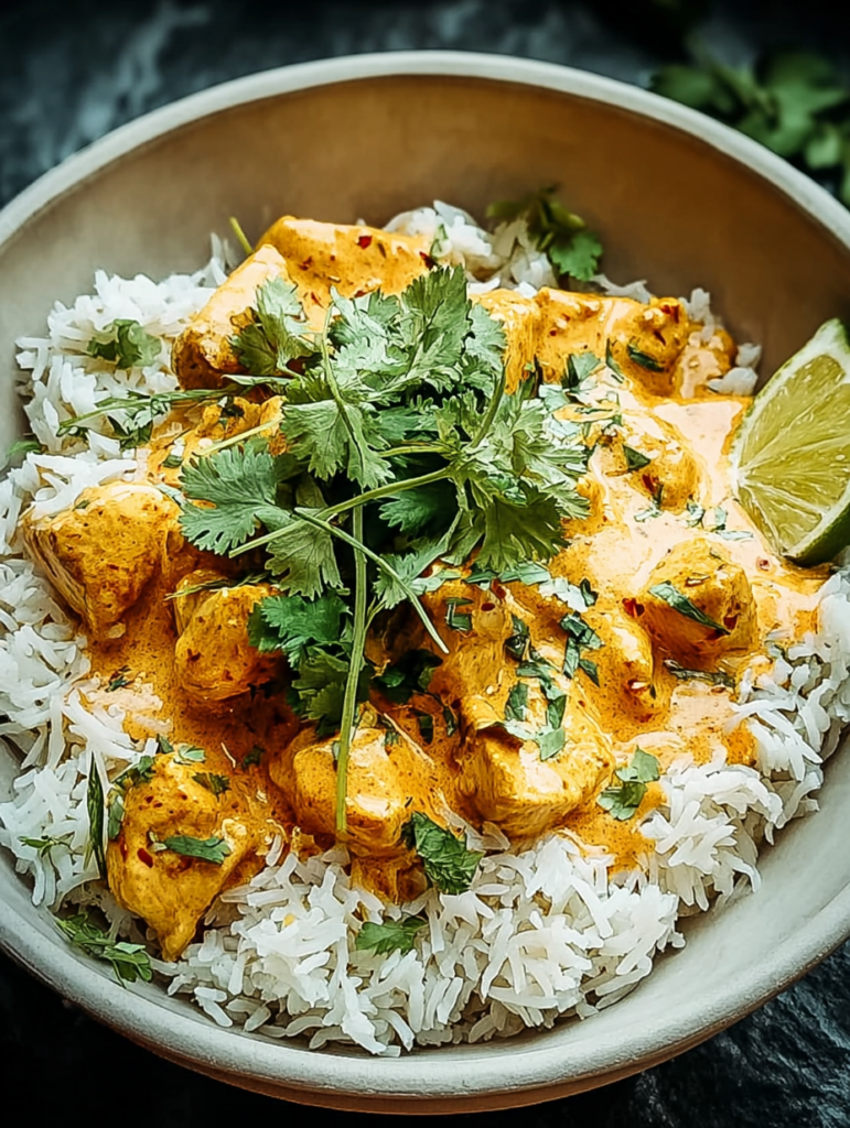 Coconut Chicken Rice Bowl
