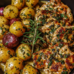 Cowboy Garlic Chicken & Potatoes