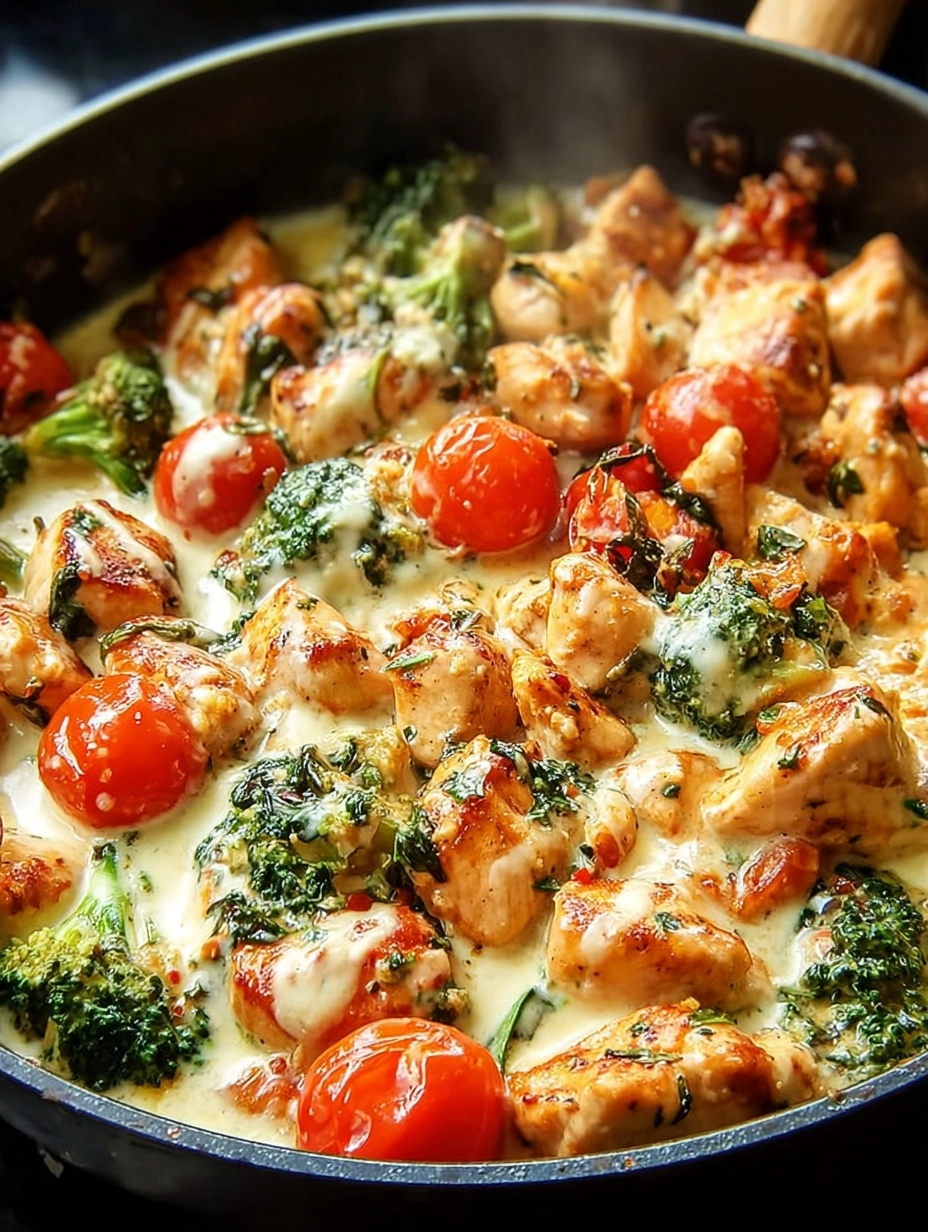 Creamy Low-Carb Tuscan Chicken