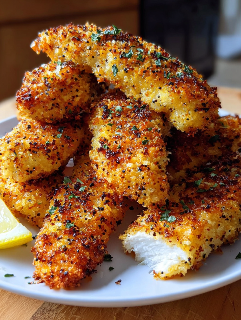 Crispy Parmesan Chicken Tenders