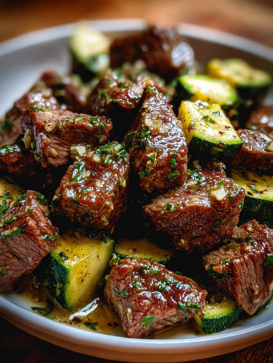 Garlic Butter Steak Bites