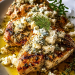 Greek Chicken with Lemon and Feta