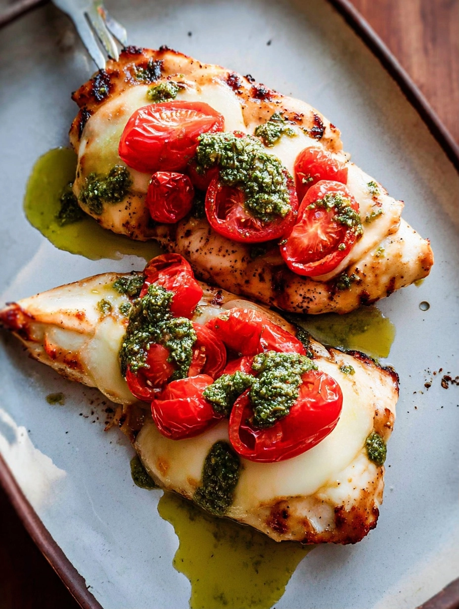 Grilled Chicken Margherita