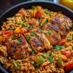One-Pan Cajun Chicken and Rice