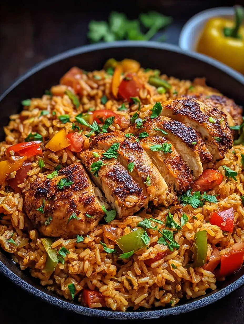 One-Pan Cajun Chicken and Rice