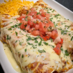 Queso Chicken Enchiladas