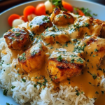 Smothered Chicken and Rice