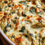 Spinach and Artichoke Chicken Casserole