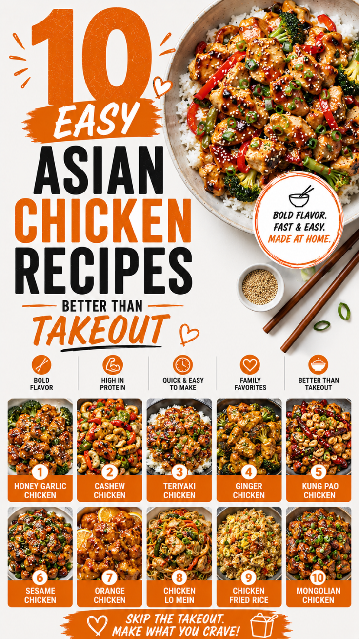 10 Easy Asian Chicken Recipes Better Than Takeout