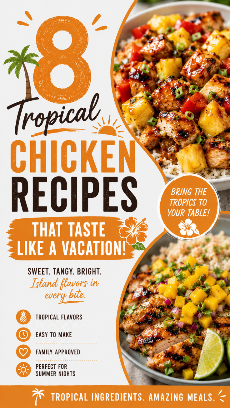 8 Tropical Chicken Recipes That Taste Like a Vacation