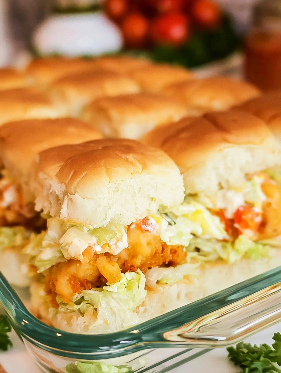 Chicken Tender Sliders