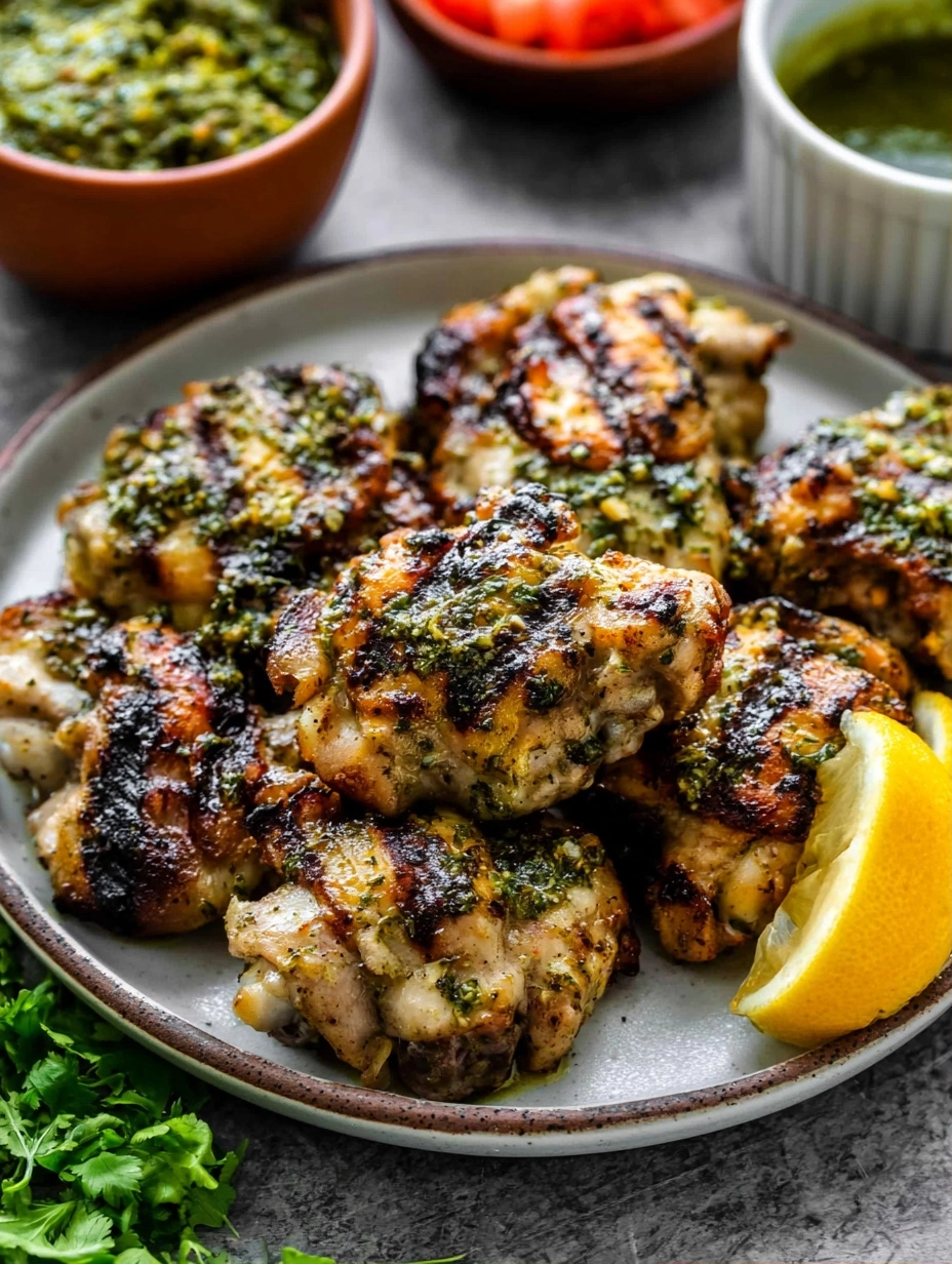 Chimichurri Chicken Thighs