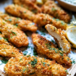 Crispy Oven Baked Chicken Tenders