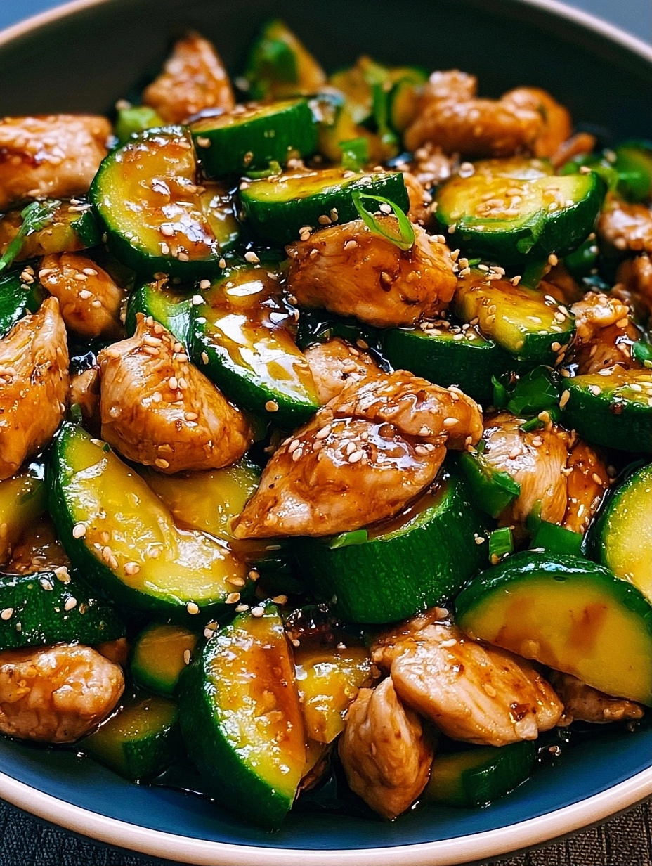 Easy Chicken Zucchini Stir Fry Recipe