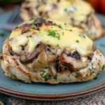 Gouda & Mushroom Stuffed Chicken