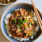 Teriyaki Turkey Rice Bowls