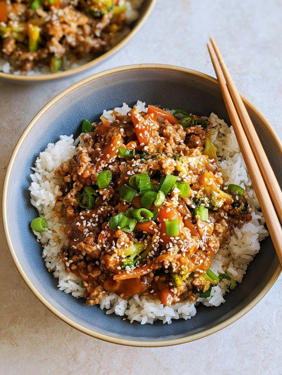 Teriyaki Turkey Rice Bowls