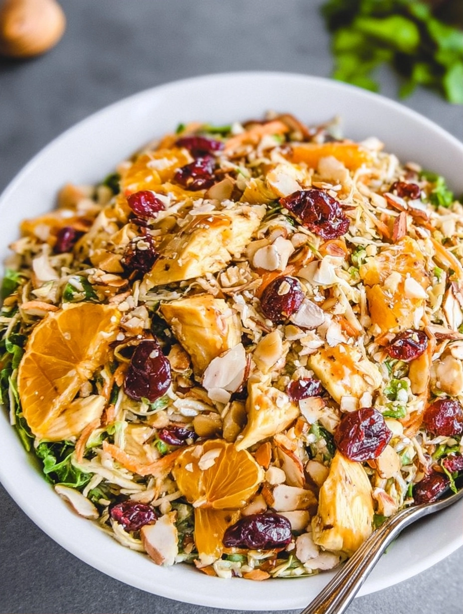 Asian Chicken Cranberry Salad
