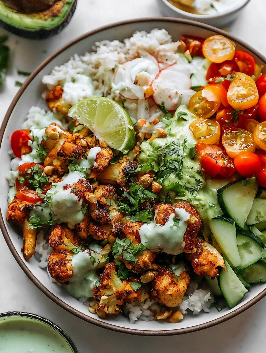 Cauliflower Shawarma Bowls