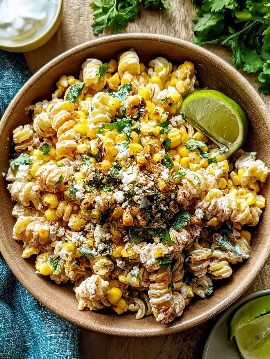 Grilled Corn Elote Pasta Salad Greek Yogurt
