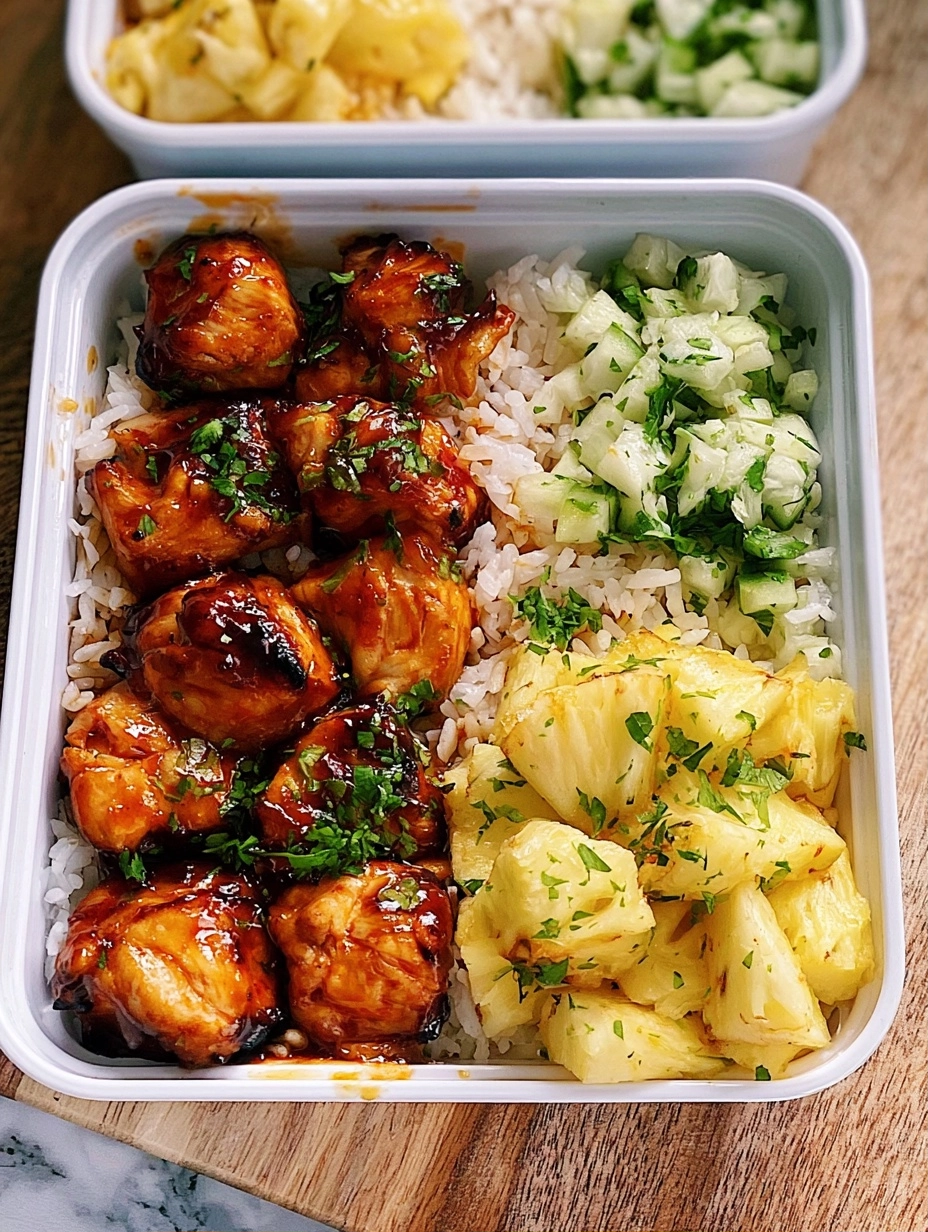 Honey Chipotle Chicken and Rice Bowls